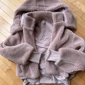 ALO Yoga Blush Teddy Jacket